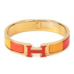 [Eternal Jewelry]H BRACELET ORANGE RAINBOW CERAMIC - Image 2