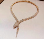 [?Eternal Jewelry?]HAUTE COUTURE GOLD SERPENTI NECKLACE - Image 4