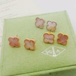 [Eternal Jewelry]Clover Mini Pink Earrings - Image 10