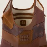 IVY Leather Patchwork Handbag - Image 3