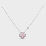 [Eternal Jewelry]SUN MOTIF PINK MOP SILVER BRACELET - Image 2