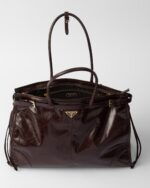 Prada Bonnie Oversized Leather Handbag - Image 2