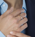 [Eternal Jewelry]ALLIANCE LIENS VIDENCE 4MM RING - Image 4