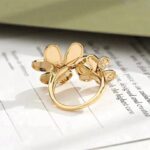 [Eternal Jewelry]CLOVER COMOS GOLD DIAMOND RING - Image 6