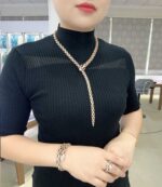 [?Eternal Jewelry?] High-End Bespoke Black Onyx Serpent Necklace - Image 5