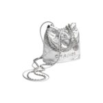 CHANEL 22 MINI HANDBAG Silver - Image 4