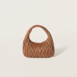 Wander Matelassé Medium Hobo Underarm Bag Cognac - Image 4