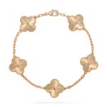 [Eternal Jewelry]CLOVER 5 FLOWERS LASER BRACELET - Image 2