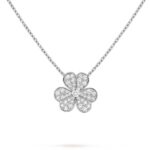 [Eternal Jewelry]CLOVER DIAMOND NECKLACE SILVER - Image 2