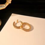 [Eternal Jewelry]CLASH SMALL HOOP EARRINGS - Image 6