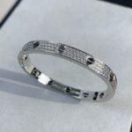 [Eternal Jewelry]LOVE BRACELET 6.1MM DIAMOND-PAVED CERAMIC - Image 7