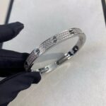 [Eternal Jewelry]LOVE BRACELET 6.1MM DIAMOND-PAVED CERAMIC - Image 9
