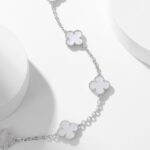[Eternal Jewelry]CLOVER 10 MOTIFS WHITE MOTHER OF PEARL NECKLACE - Image 14