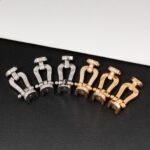 [Eternal Jewelry]FORCE LARGE HORSESHOE FULL DIAMOND BRACELET ROSE GOLD - Image 17