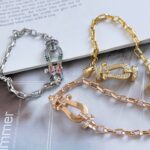 [Eternal Jewelry]FORCE LARGE HORSESHOE CLASP  METAL BRACELET - Image 16