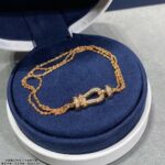 [Eternal Jewelry]FORCE SMALL HORSESHOE  DIAMOND CHAIN ROPE BRACELET - Image 8