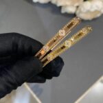 [Eternal Jewelry]CLOVER BRACELET 4MM DIAMONDS - Image 6