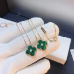 [Eternal Jewelry]CLOVER 15MM DIAMOND TURQUOISE NECKLACE - Image 7