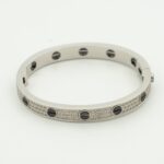 [Eternal Jewelry]LOVE BRACELET 6.1MM DIAMOND-PAVED CERAMIC - Image 3