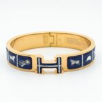 [Eternal Jewelry]H BRACELET BLUE CERAMIC - Image 2