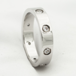 [Eternal Jewelry]LOVE RING 3.6MM 8 DIAMONDS - Image 2