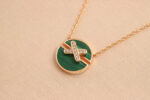 [Eternal Jewelry]JEUX DE ROSE GOLD DIAMOND NECKLACE - Image 4