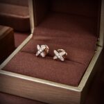 [Eternal Jewelry]JEUX DE GOLD DIAMOND EARRINGS - Image 2