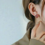 [Eternal Jewelry]CLOVER MEDIUM 1 MOTIFS CARNELIAN  EARRINGS - Image 10