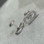 [Eternal Jewelry]HM FULL DIAMOND PIG NOSE STUD EARRINGS - Image 6