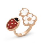 [Eternal Jewelry]LUCKY 3 MOTIF ROSE GOLD RING