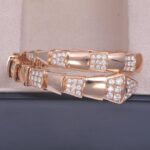 [Eternal Jewelry]SERPENTI WIDE BRACELET PINK GOLD DIAMOND - Image 7