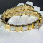 [Eternal Jewelry]SERPENTI BRACELET MOP GOLD - Image 8