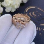 [Eternal Jewelry]SERPENTI RING PINK GOLD DIAMOND - Image 3