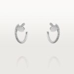 [Eternal Jewelry]JUSTE EARRINGS 12.75MM SILVER DIAMOND - Image 2