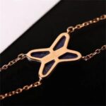 [Eternal Jewelry]Hollow Design Four-Leaf Clover Flower Shape Ring - Image 5