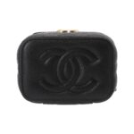 CHANEL 23P LIPSTICK BOX WITH CHAIN BLACK - Image 3