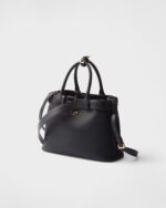 Prada Buckle Small Leather Band Handbag - Image 3