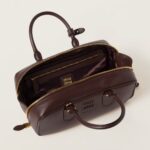 Arcadie Leather  Large Handbag Shrubby Oak Color - Image 3