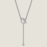 [Eternal Jewelry]FINESSE SILVER DIAMOND NECKLACE