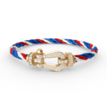 [Eternal Jewelry]FORCE LARGE HORSESHOE FULL DIAMOND BRACELET GOLD - Image 4