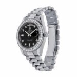 Rolex Day-Date White Diamond Replica - Image 2