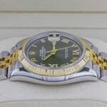 Rolex Datejust 126283RBR Green Roman Dial Replica - Image 6