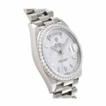 Rolex Day-Date 228349RBR Diamond Bezel Sundust Dial Replica - Image 3