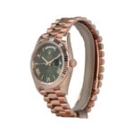 Rolex Day-Date Rose Gold President Green Roman Dial 228235 Replica - Image 2