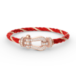 [Eternal Jewelry]FORCE LARGE HORSESHOE FULL DIAMOND BRACELET ROSE GOLD - Image 3