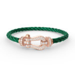 [Eternal Jewelry]FORCE LARGE HORSESHOE FULL DIAMOND BRACELET ROSE GOLD - Image 13