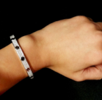 [Eternal Jewelry]LOVE BRACELET 6.1MM DIAMOND-PAVED CERAMIC - Image 11