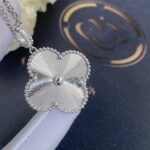[Eternal Jewelry]CLOVER 25MM SILVER BIG CLOVER NECKLACE - Image 5
