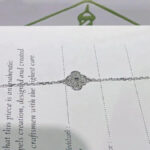 [Eternal Jewelry]CLOVER  SINGLE FLOWER BRACELET SILVER - Image 4