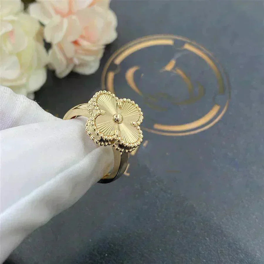 [Eternal Jewelry]CLOVER GOLD RING - Image 2